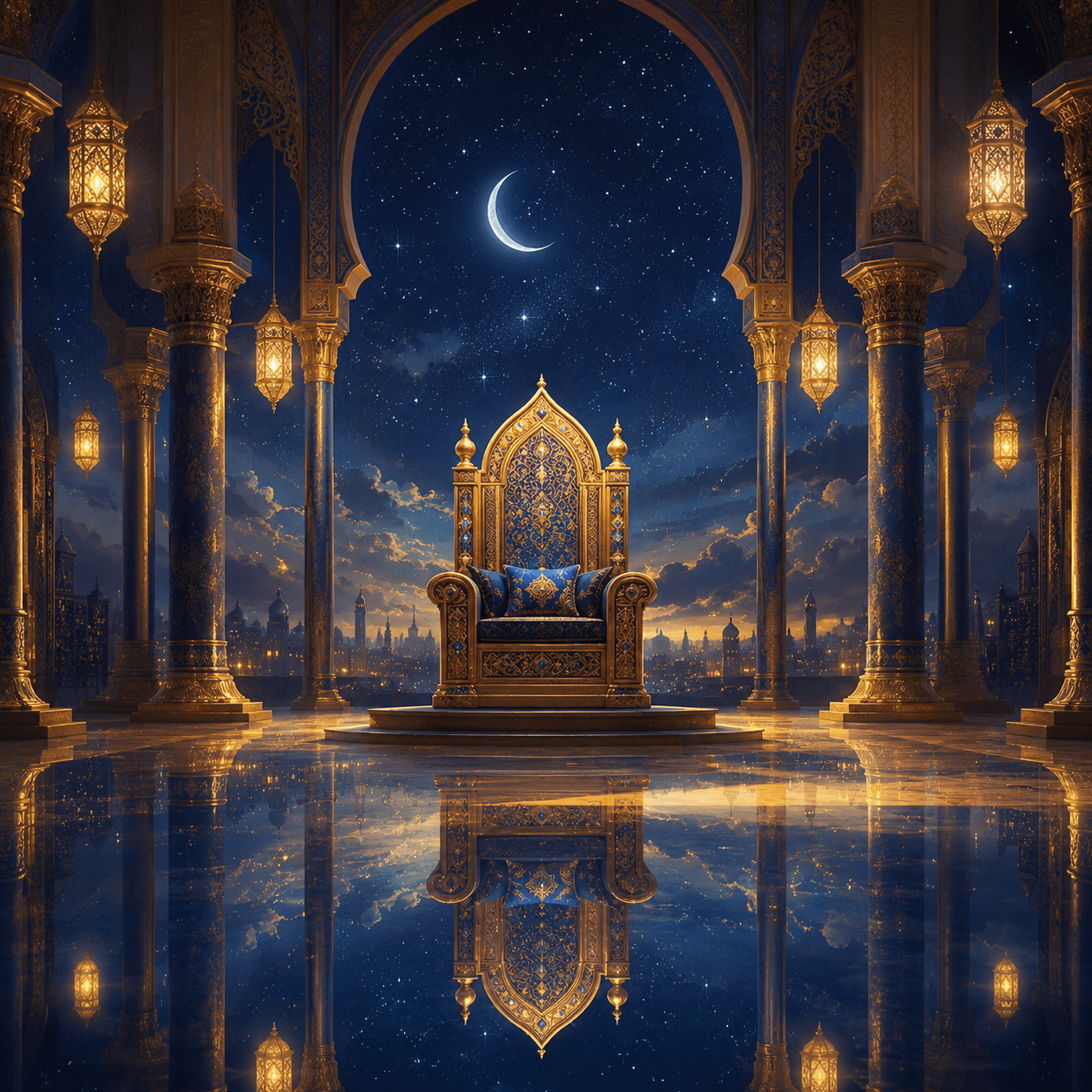 The Throne in a Blink